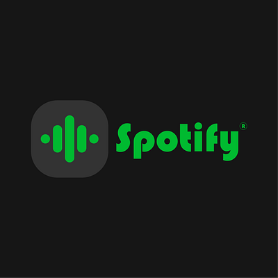 Spotify Logo Redesign branding graphic design logo ui