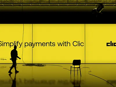 ClicR Branding apple branding clean clean design design illustration ios app logo splash screen ui