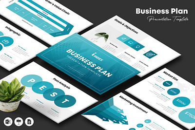 Business Plan PowerPoint Template template