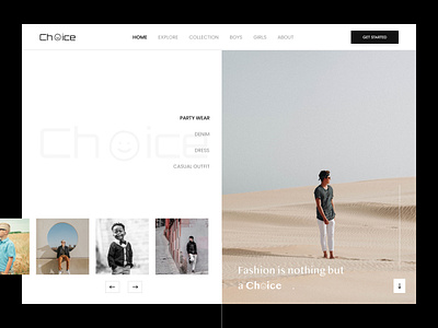 Hero Section - Fashion cloths cloths website design e commerace web site fashion fashion hero section fashion site fashion website figma hero section of fashion site landing page party waer ui ux website website hero