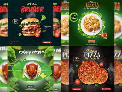 Fast Food | Advertising Banner design ads design advertising banner banner design creative ads digital ads design fast food food banner food poster manipulation poster design social media design social media post