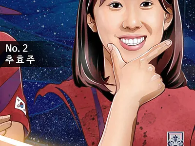 Korean Women's Football World Cup artwork - 추효주(Choo Hyo-Joo) football artist football artworks illustration kaze park kazepark korean player worldcup 스포츠 아트 스포츠 아트 작품 스포츠 아티스트 스포츠 작품 월드컵 여자선수 월드컵선수 축구 선수 그림 축구 작품 축구 작품 일러스트 축구그림 축구일러스트 축구작품 카제박
