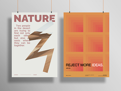typography quote poster design