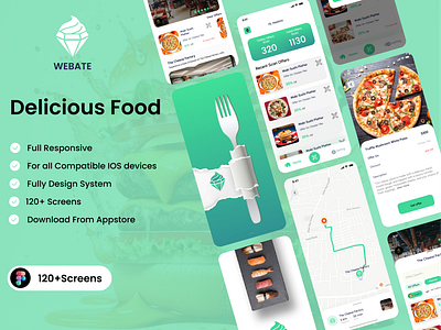Delicious Food app ui design food app food app design top designs treanding deisng ui deisng