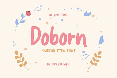 Doborn - Playful Font serif font
