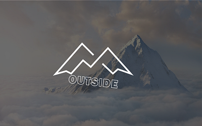 OUTSIDE branding design graphic design illustration logo post design social media typography
