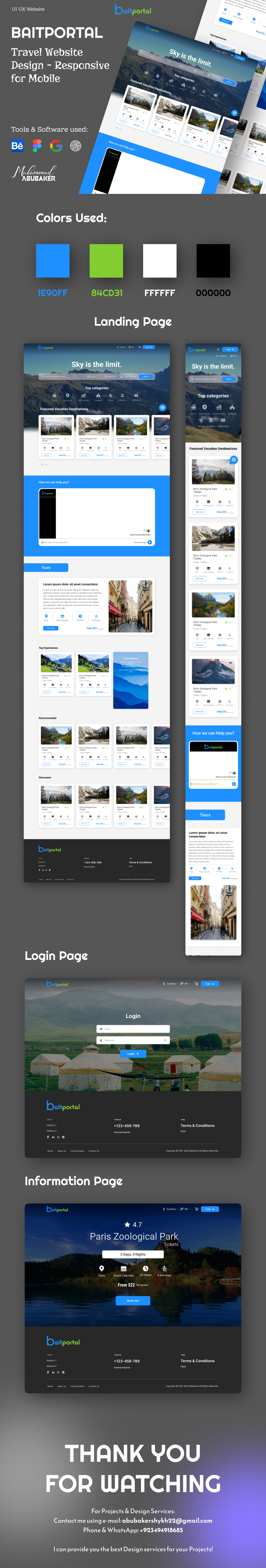 Travel Agency Website - Responsive Design booking system chatbot responsive website responsiveweb travel website design travelweb travelwebsite ui ux user interface web ui webdesign website design