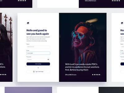 Simple sign up / register page branding clean clean ui design minimal design register sign up ui uidesign ux web