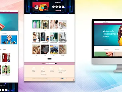 Website Layout app branding design graphic design illustration logo typography ui ux vector web desiging web development