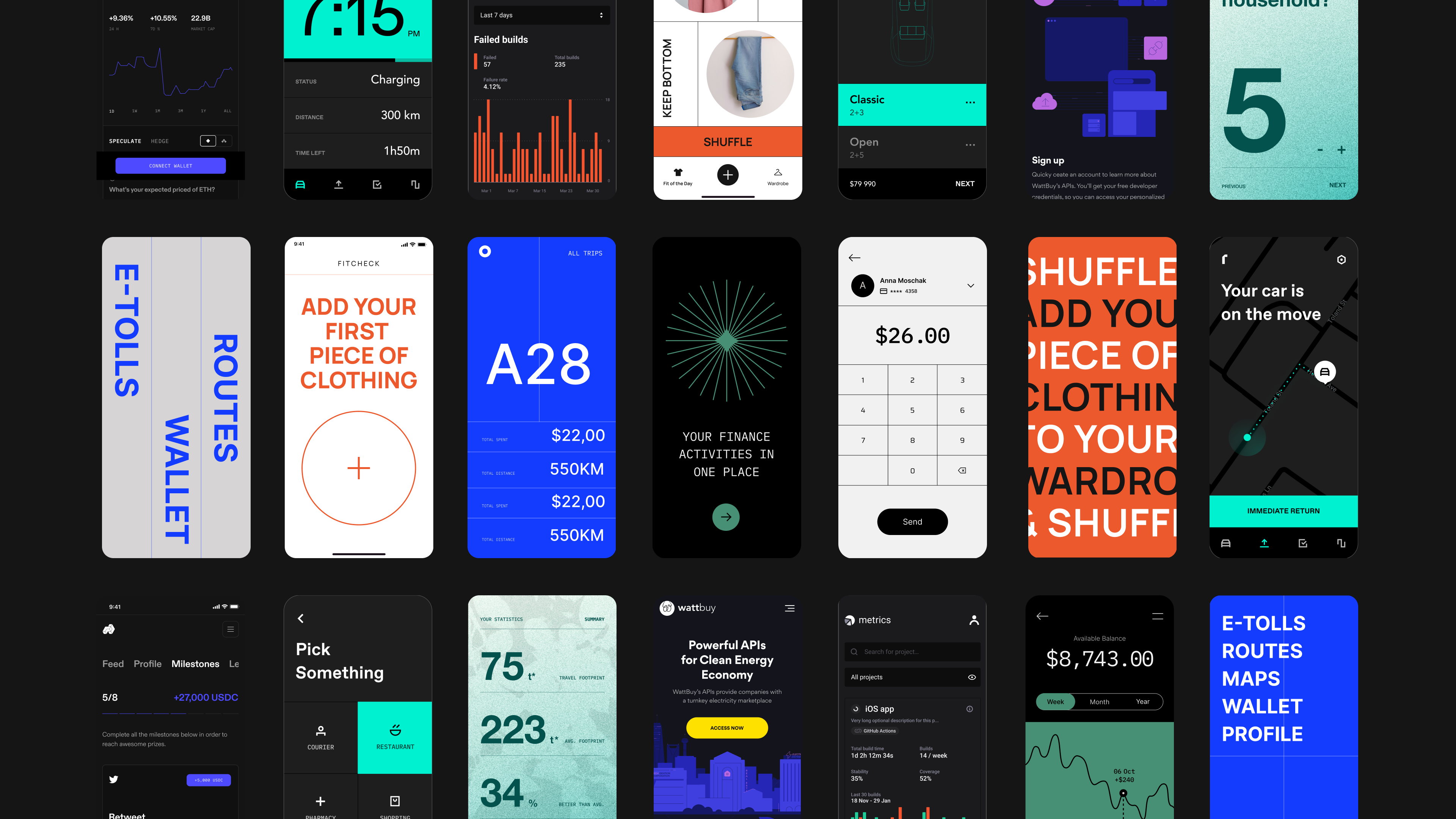 Flod reel '23 branding design studio motion graphics product design weareflod