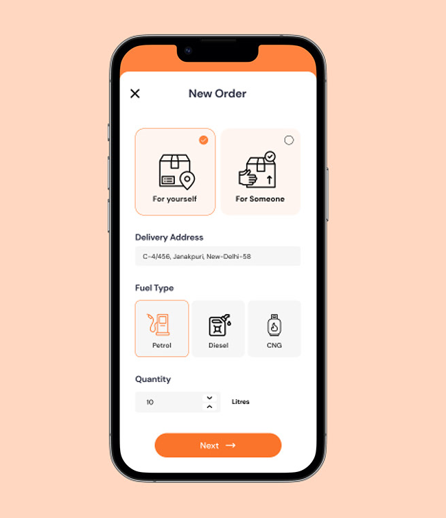 Fuel Delivery App Frontend Design Dashboard by Bi LaL on Dribbble