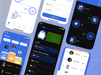 Mobile App_Language app design designs ios language mobile mobile app translator ui ux