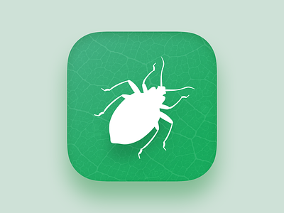 Insecta App Icon ant app store application bug icon insect ios ladybug nature tree