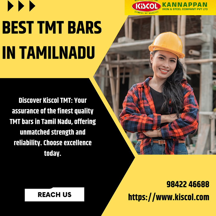 Best tmt bars in tamilnadu by Kiscol on Dribbble