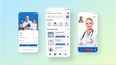 Medical Health Mobile UI Design app app design doctor app figma health app medical health mobile app mobile app mobile app design ui ux
