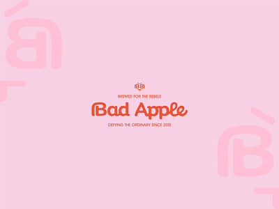 Bad Apple Brewery adobe illustrator beer brand branding brewery creative brief design graphic design logo