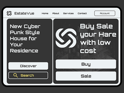 Modern Web Home page dribbble showcase home paage real estate real estate website ui web home page web layout