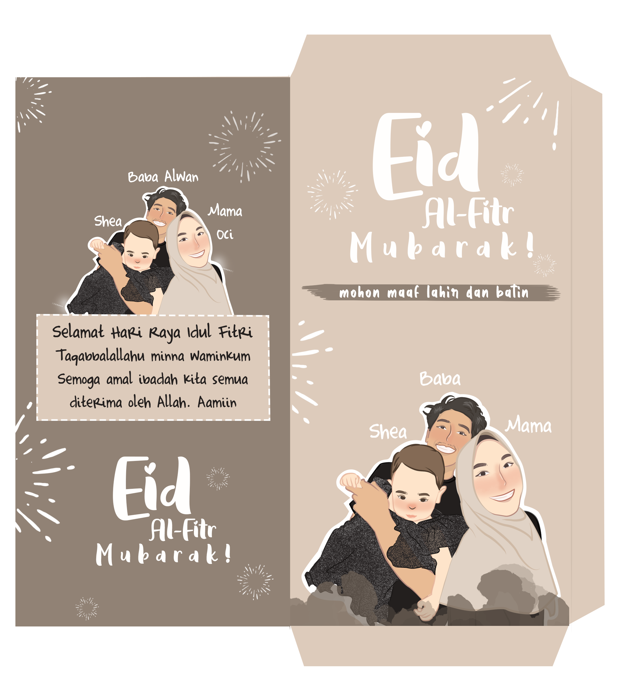 Eid Envelope Design eid envelop design