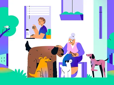 Corrily 2d animation branding cartoon characters design explainer flat graphic design illustration illustrator motion graphics people vector