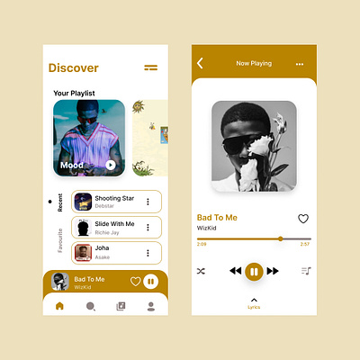 music app ui app design ui