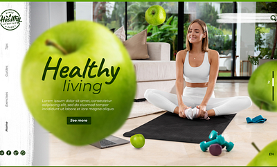 fitness healthy living branding