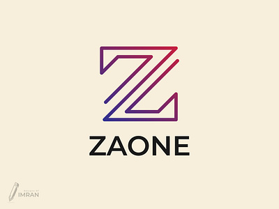 Zaone - Logo Design(Unused) app logo brand identity branding creative logo design gradient logo graphic design icon illustration logo minimal logo