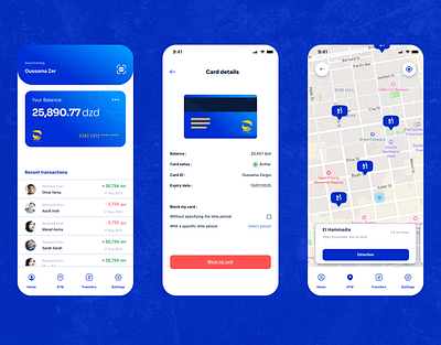 Banking / Finance App - UI Design app design banking app finance app ui ui design user interface ux ux design