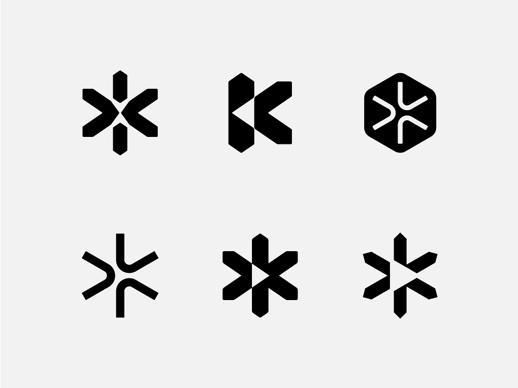 K + North Star Logo Exploration by Lucas Fields on Dribbble