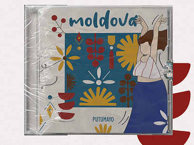 Moldova Album Cover album cover cd cover design doodle graphic design illustration moldova