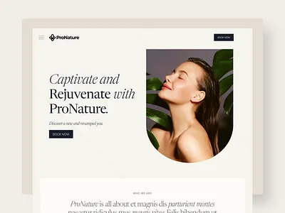 Med Spa Concept beauty dermatologist graphic design medspa medspa website neutral spa website