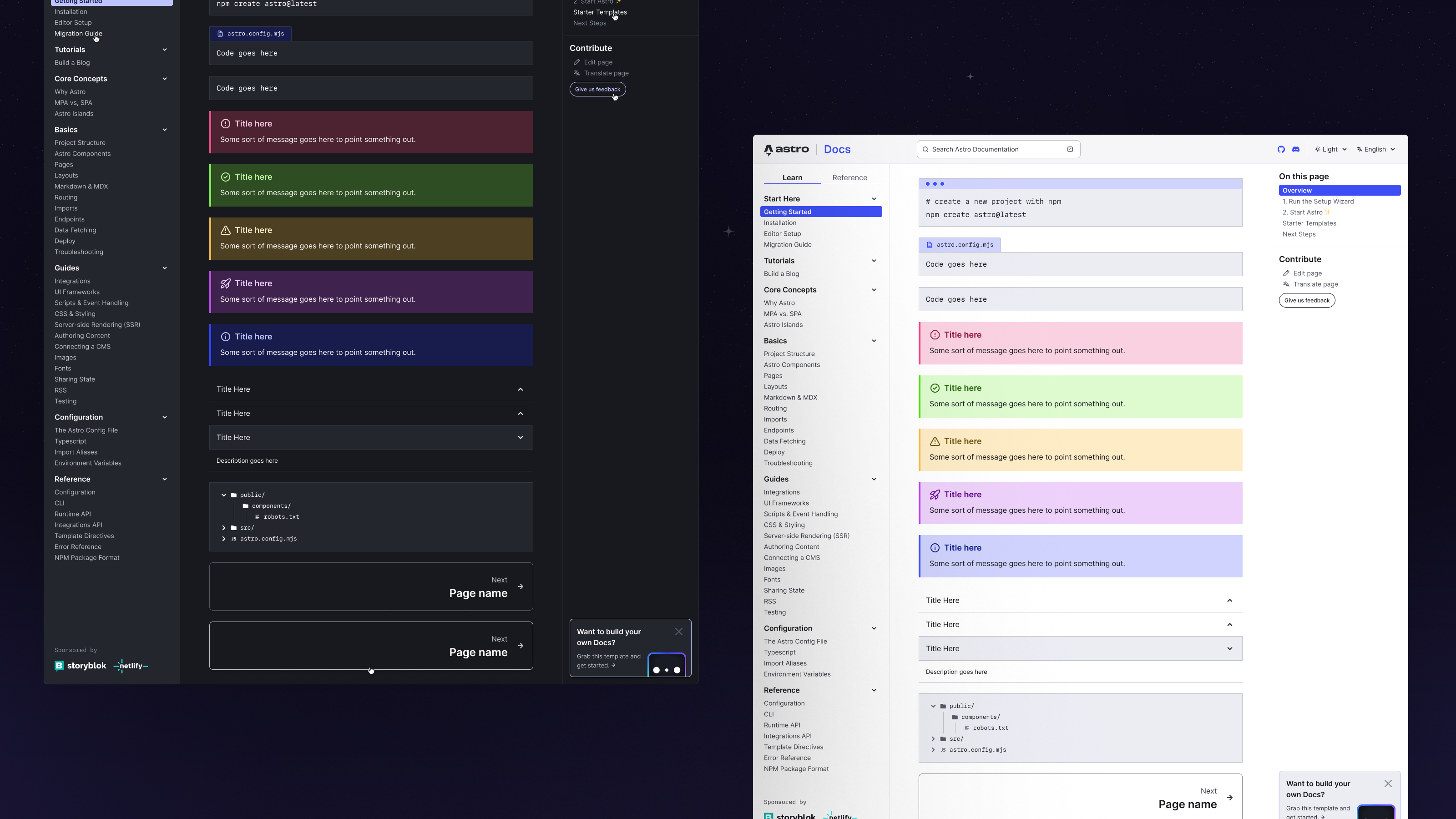 Example of Design System   UI For Desktop Web Apps