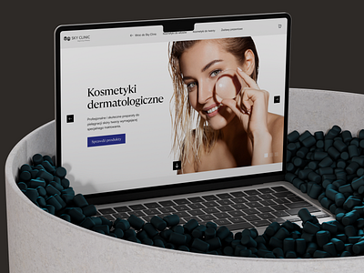 Dermatological cosmetics e-commerce beauty branding case study clinic cosmetic dermatology design e commerce ui ux web