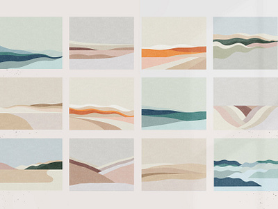 Modern Abstract Landscapes