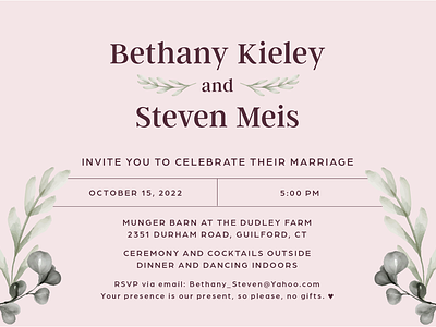 Wedding Invitation design graphic design illustration stationery design wedding invitation