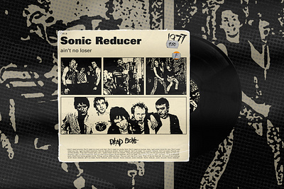 sonicreducer album design design graphic design grunge layout design poster design