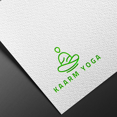 Kaarm Yoga Logo Template studio