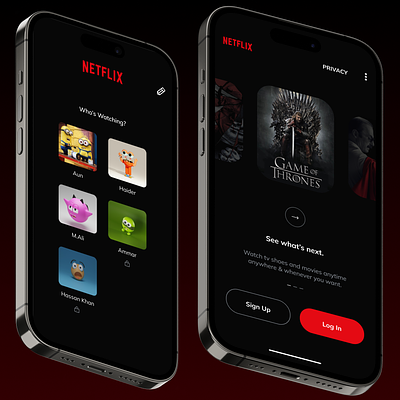 Netflix App Design design dribble graphic design instadaily movie netflix netflixseries photooftheday trending ui uiesign uiuxdesign ux viral webdesign