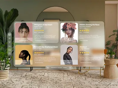 Apple Vision Pro - Spatial Design UI app apple design swiftui ui vision pro