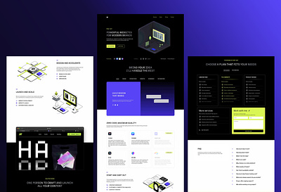 Stencel Pro 3d animation branding portfolio ui web3 webdesign website