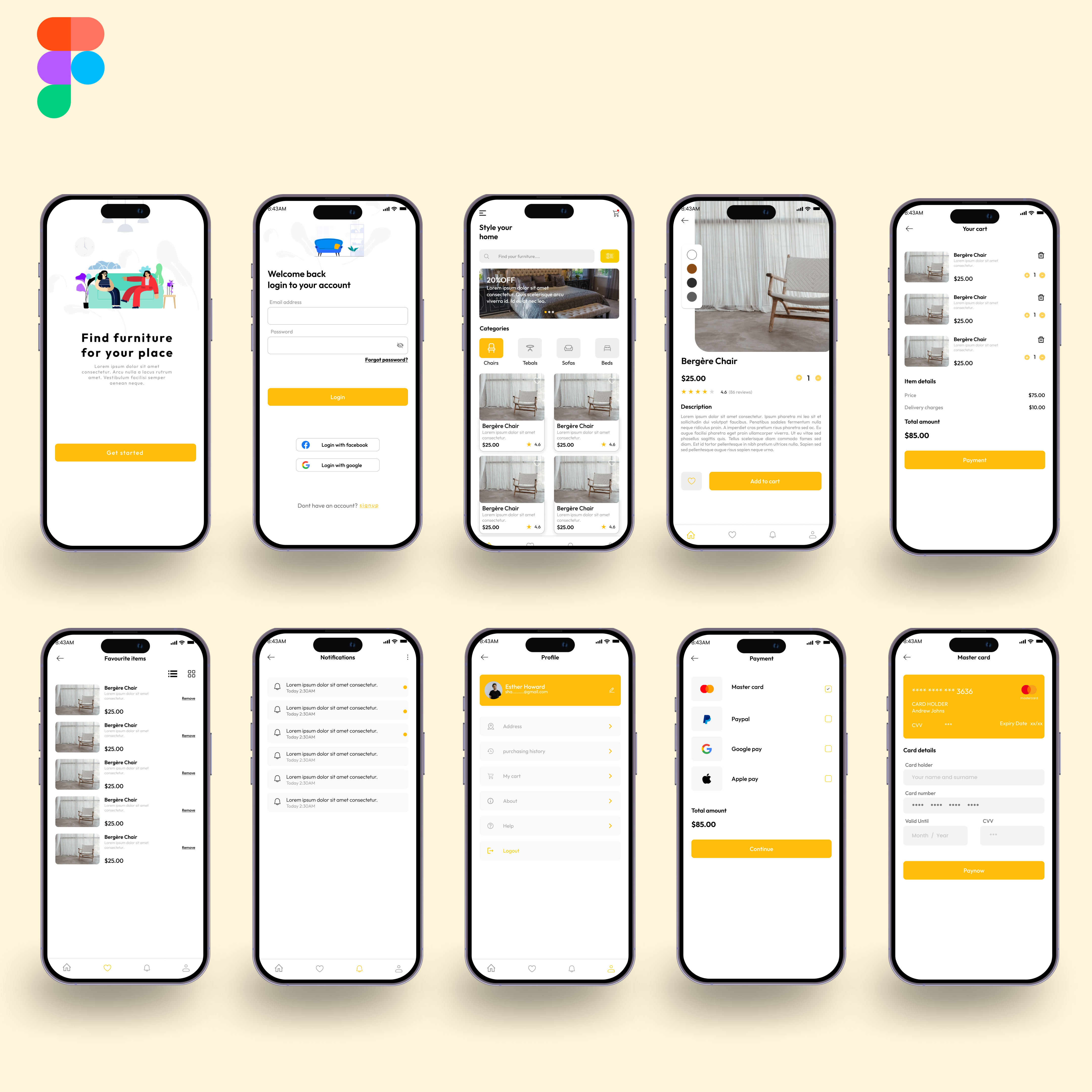 Furniture App Design By Syed Altamash On Dribbble   Original 207b04135c4de59a171579fd2f6f427a 