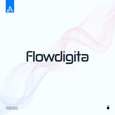 Flowdigita - Logo & Brand Identitiy abstract animation brand identity branding brandiva design dribblebestlogos graphic design identity illustration logo logoideas marketingagency modernlogo monogram symbol typography ui vector visualidentity