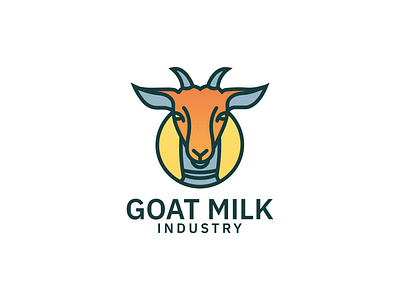 Goat logo design branding design graphic design illustration logo logodesign logofolio logomaker logos logosell logotype