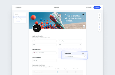 Formsly - Classic Form Editor clean design editor flat minimal onboarding responsive ui ux web wizard