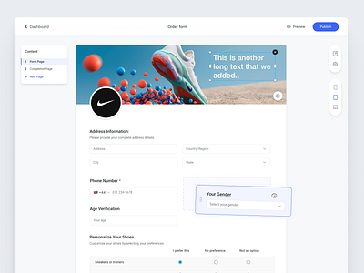 Formsly - Classic Form Editor clean design editor flat minimal onboarding responsive ui ux web wizard