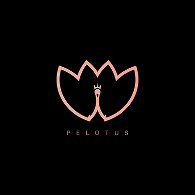 PELOTUS adobe illustrator adobe photoshop black branding cologne combination design flowers fragrance gradient graphic design illustration logo lotus luxury peacock perfume pink vector white