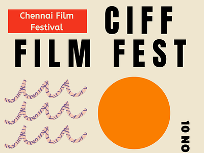 Visionary Poster: Design for Chennai International Film Festival chennai event poster film fest film festival graphic design poster poster design