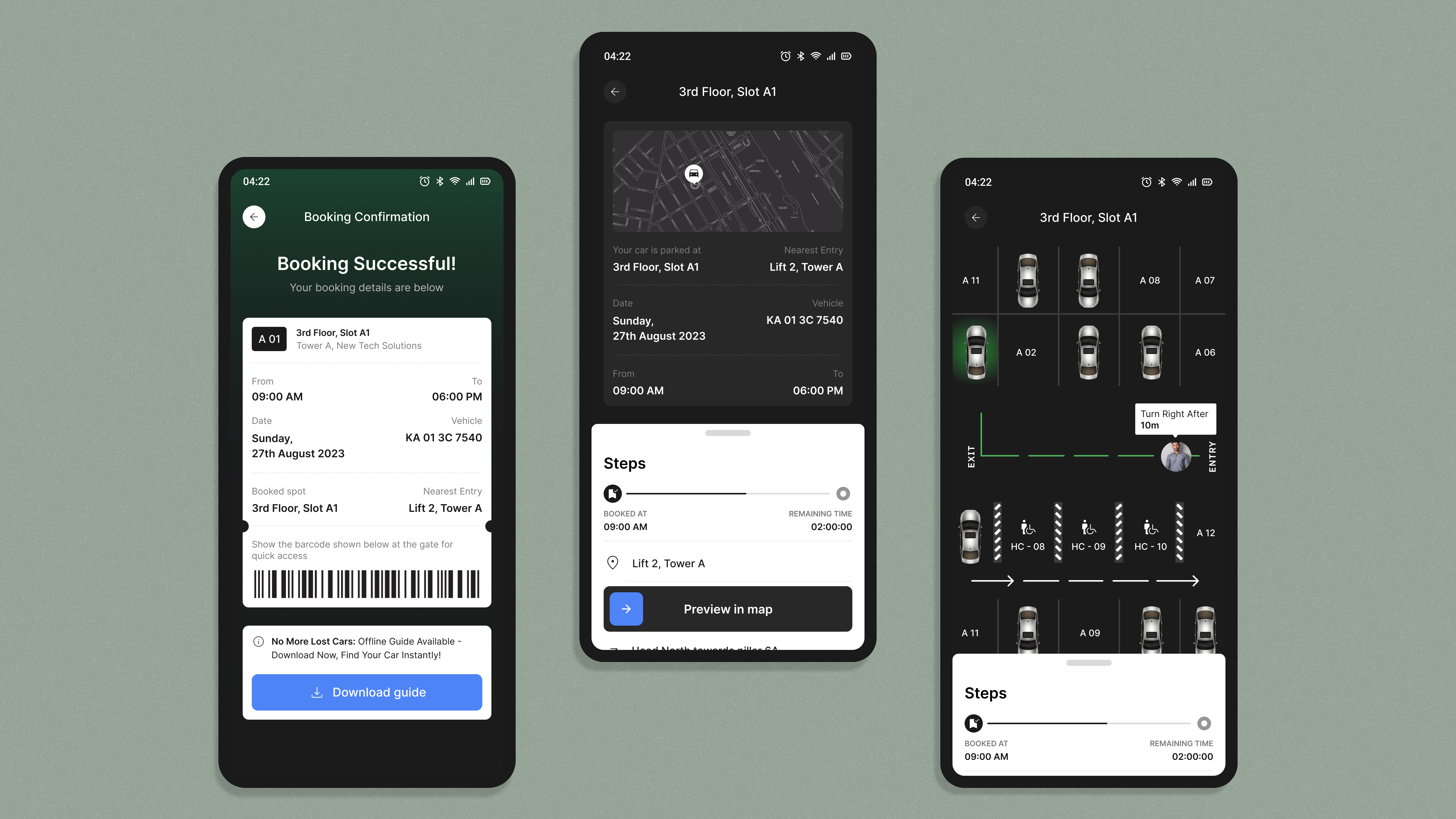 Car Tracking App app design typography ui ux
