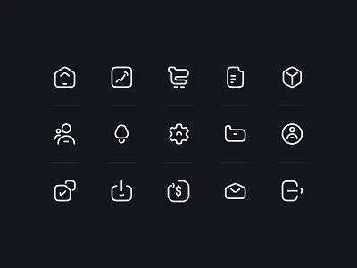 Icons — for UI design app icon branding dashboard icon icon icon design icon set icons modern icon strock strock icon web icon