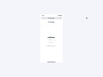 Formsly - Mobile Editor clean flat ios iphone minimal mobile responsive ui ux