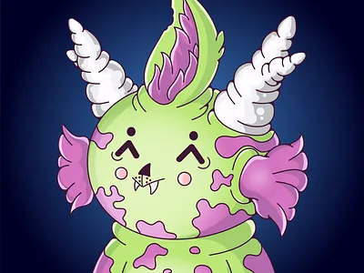 Monster Critter. app cartoon character design ill illustration toy vector